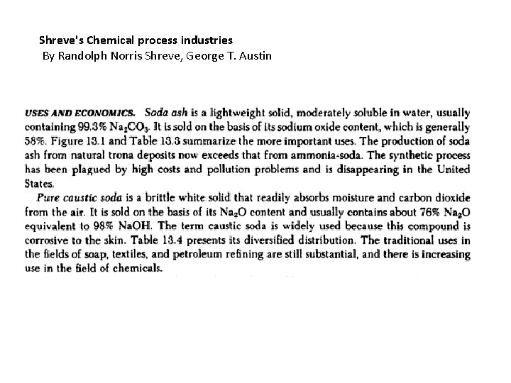 Shreve's Chemical process industries By Randolph Norris Shreve, George T. Austin 
