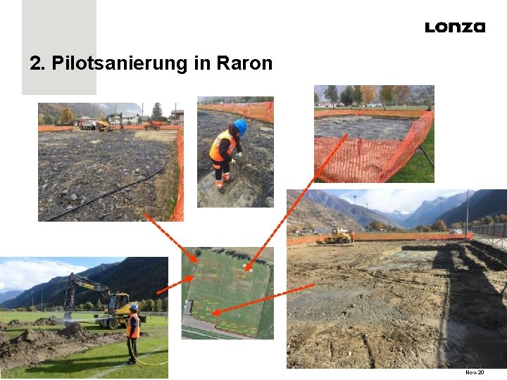 2. Pilotsanierung in Raron 35 Nov-20 2. Pilotsanierung in Raron 35 Nov-20