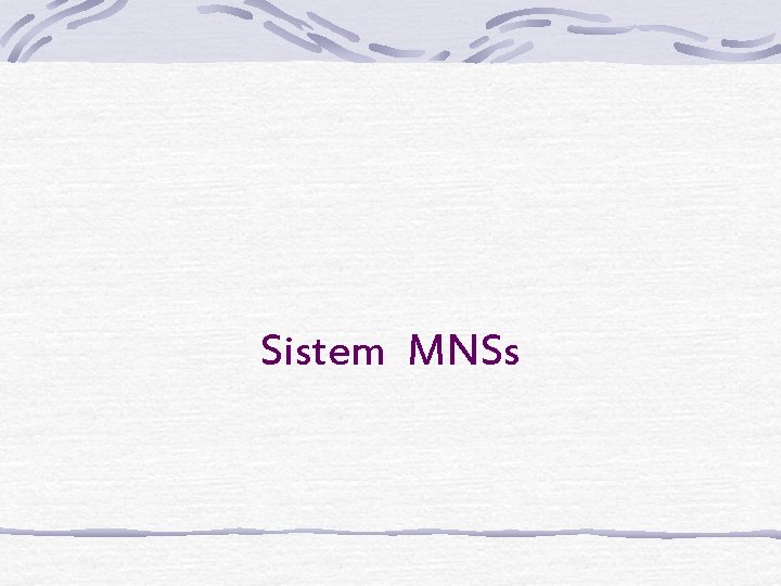 Sistem MNSs 