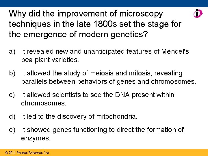 Why did the improvement of microscopy techniques in the late 1800 s set the