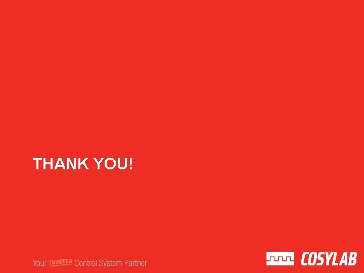 THANK YOU! 