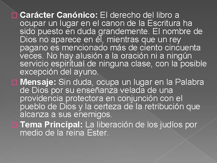 Carácter Canónico: El derecho del libro a ocupar un lugar en el canon de