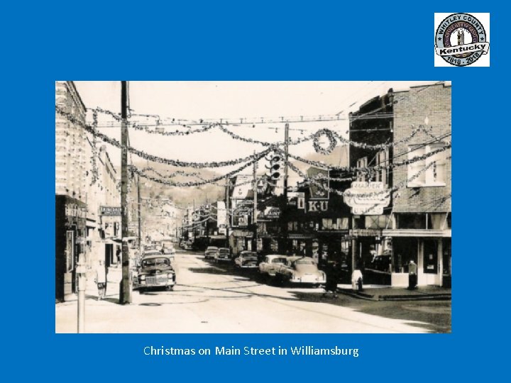 Christmas on Main Street in Williamsburg 