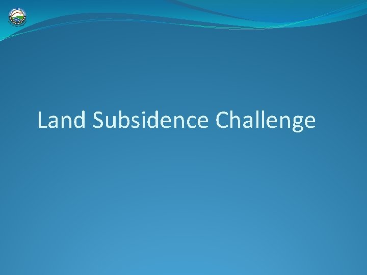 Land Subsidence Challenge 