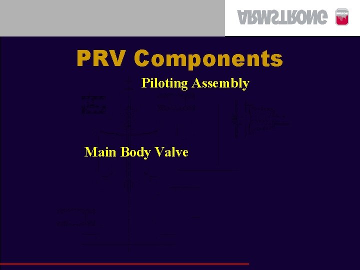 PRV Components Piloting Assembly Main Body Valve 