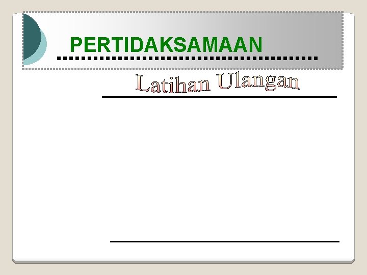 Modul Pembelajaran Matematika Kelas X semester 1 PERTIDAKSAMAAN 