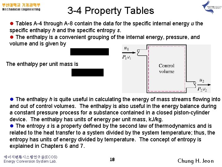 3 4 Property Tables l Tables A 4 through A 8 contain the data