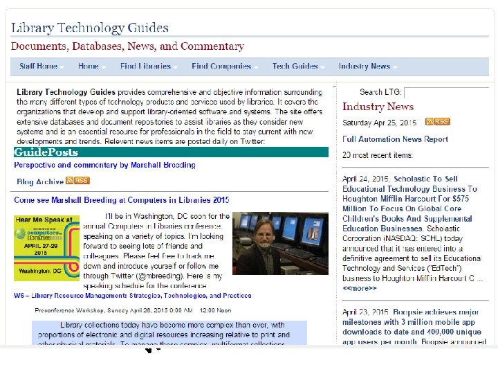 Library Technology Guides o l o hn g r o. y g w i