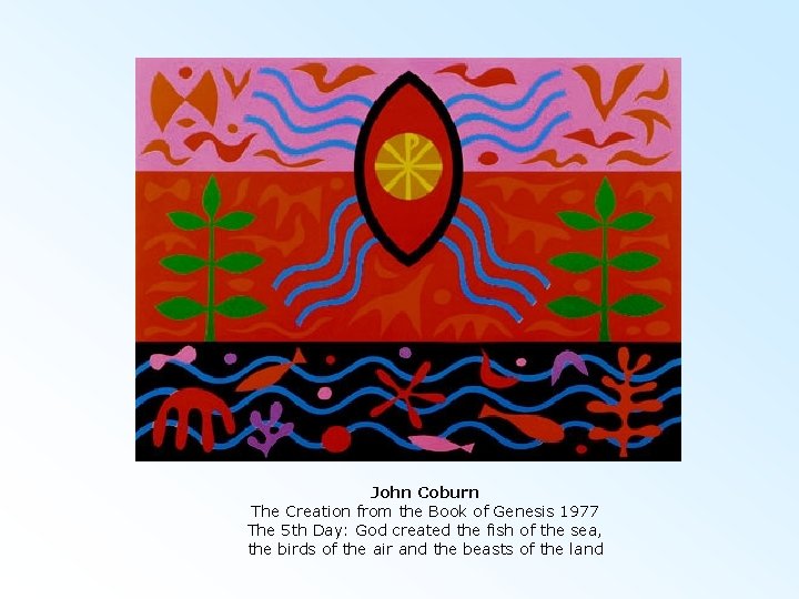  John Coburn The Creation from the Book of Genesis 1977 The 5 th