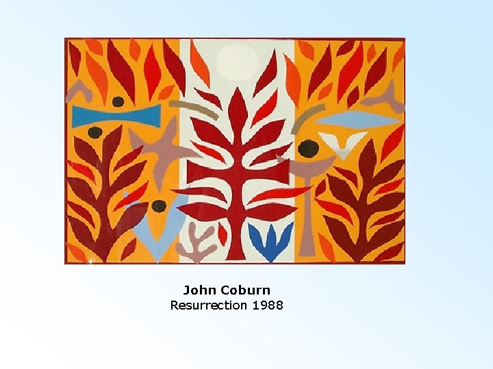  John Coburn Resurrection 1988 