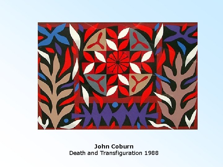  John Coburn Death and Transfiguration 1988 