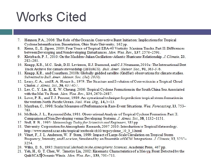 Works Cited 