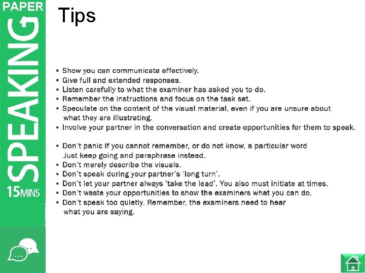 PAPER 4 Tips 