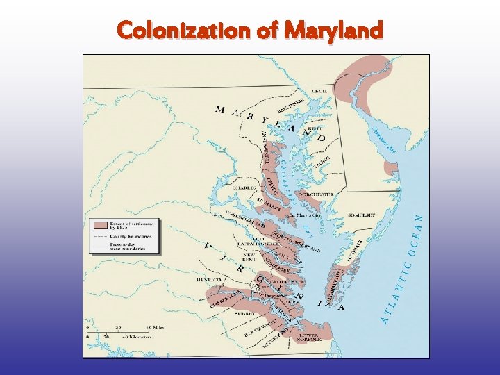 Colonization of Maryland 