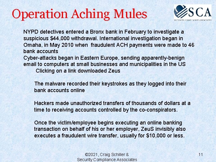 Operation Aching Mules NYPD detectives entered a Bronx bank in February to investigate a