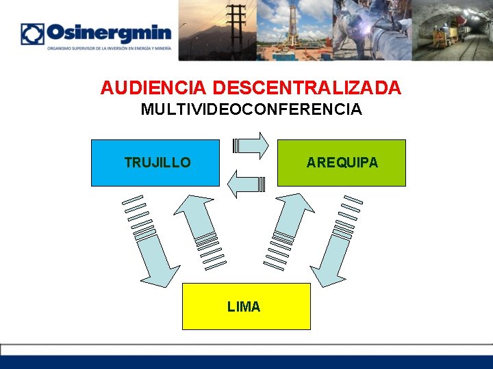 AUDIENCIA DESCENTRALIZADA MULTIVIDEOCONFERENCIA TRUJILLO AREQUIPA LIMA 