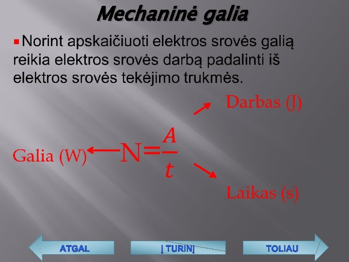 Mechaninė galia 