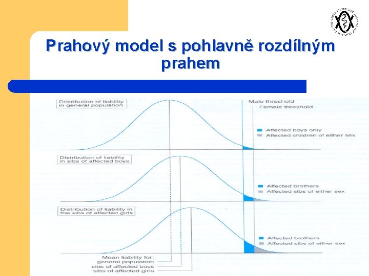 Prahový model s pohlavně rozdílným prahem 