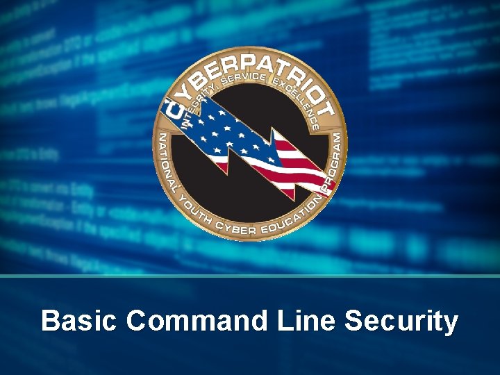 Basic Command Line Security 