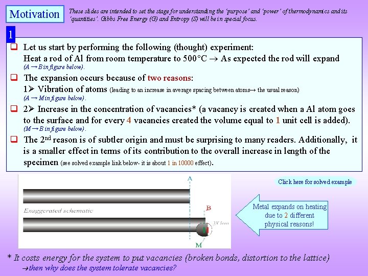 Motivation These slides are intended to set the stage for understanding the ‘purpose’ and