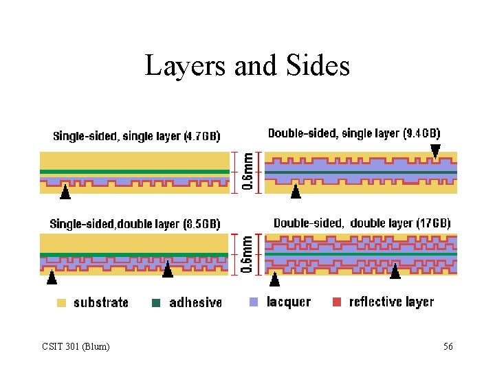 Layers and Sides CSIT 301 (Blum) 56 