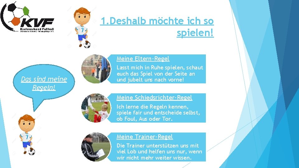 1. Deshalb möchte ich so spielen! Meine Eltern-Regel Das sind meine Regeln! Lasst mich