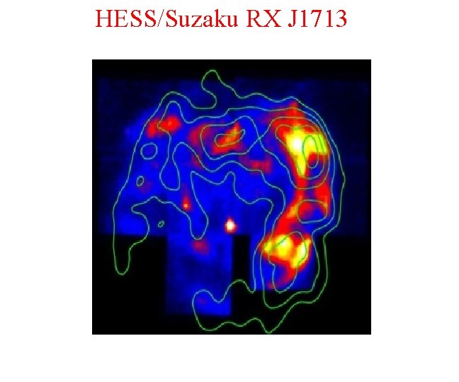 HESS/Suzaku RX J 1713 