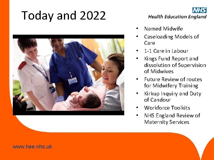 Today and 2022 • Students. salford. co. uk www. hee. nhs. uk • Named