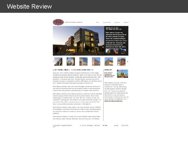 Website Review 