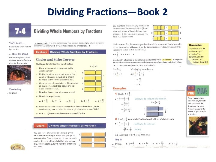 Dividing Fractions—Book 2 