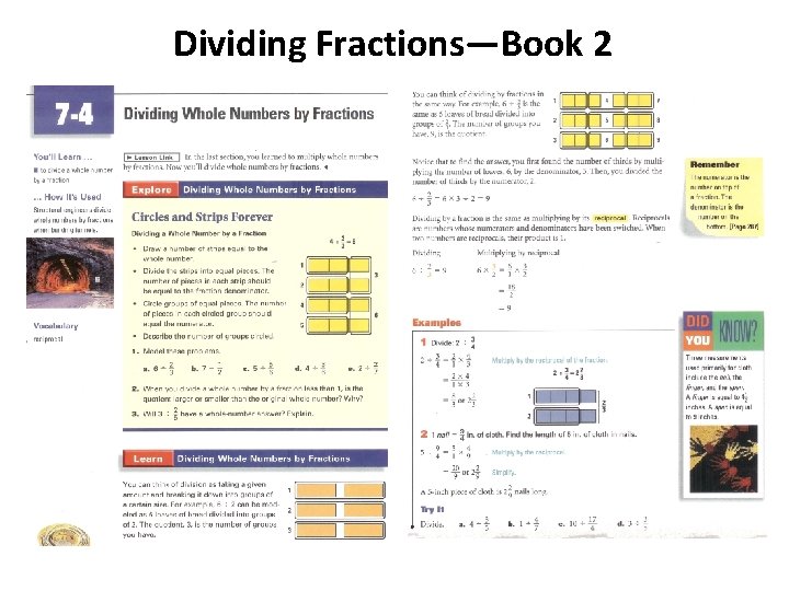 Dividing Fractions—Book 2 