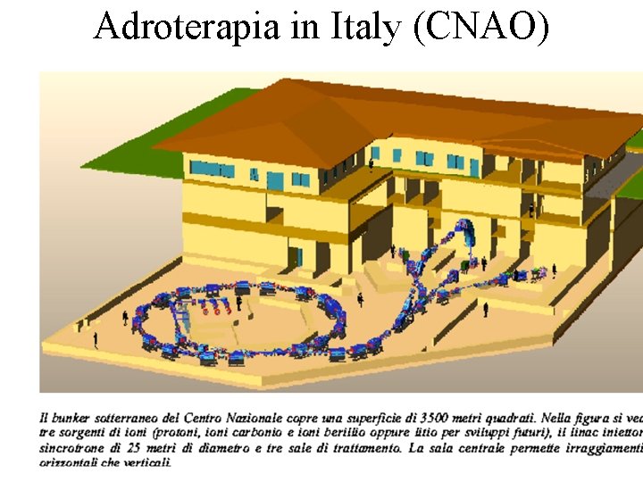 Adroterapia in Italy (CNAO) 