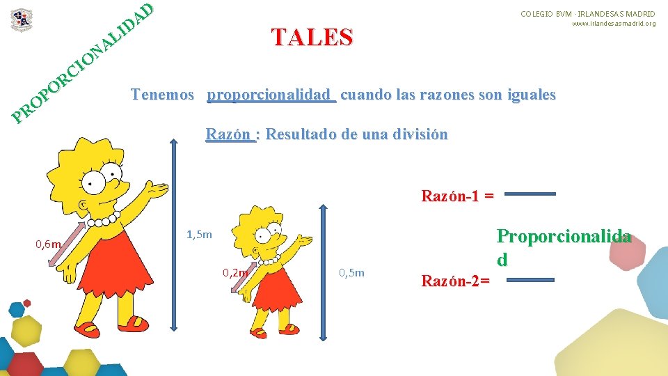 COLEGIO BVM · IRLANDESAS MADRID D A www. irlandesasmadrid. org D I L TALES