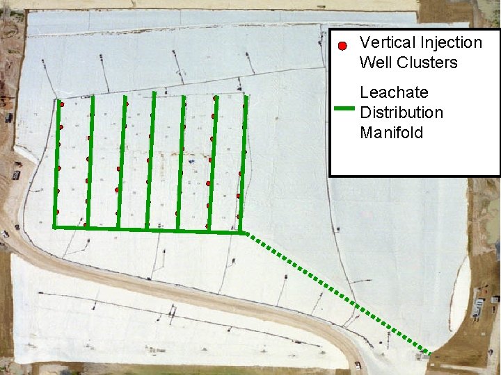 Vertical Injection Well Clusters Leachate Distribution Manifold 