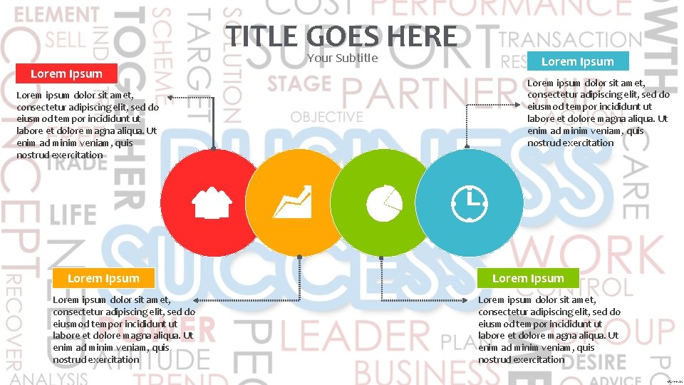 TITLE GOES HERE Your Subtitle Lorem Ipsum Lorem ipsum dolor sit amet, consectetur adipiscing