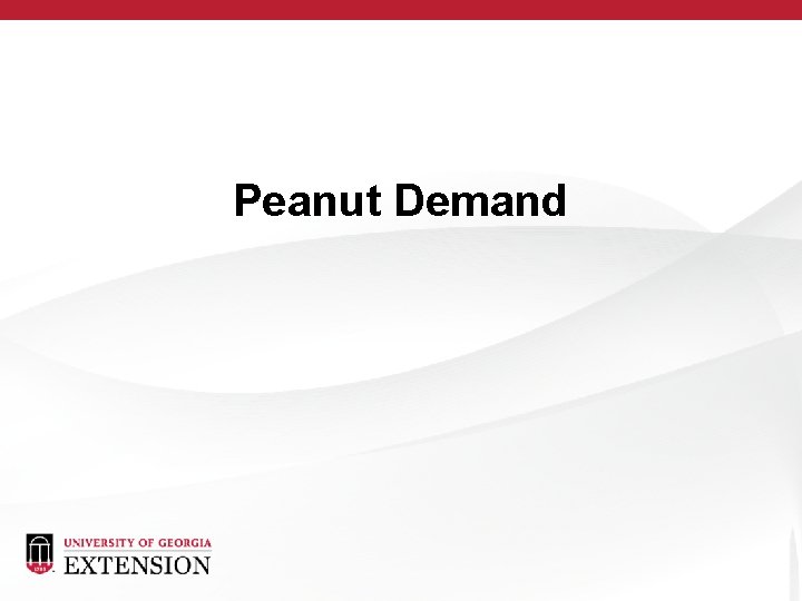 Peanut Demand 