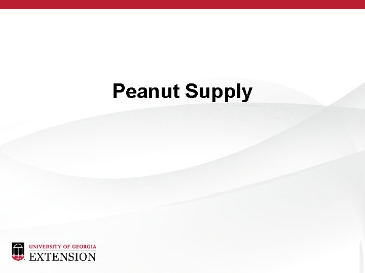 Peanut Supply 