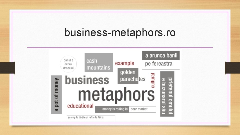 business-metaphors. ro 