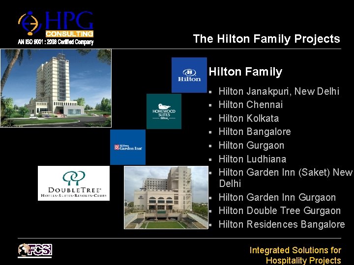 The Hilton Family Projects Hilton Family § § § § § Hilton Janakpuri, New