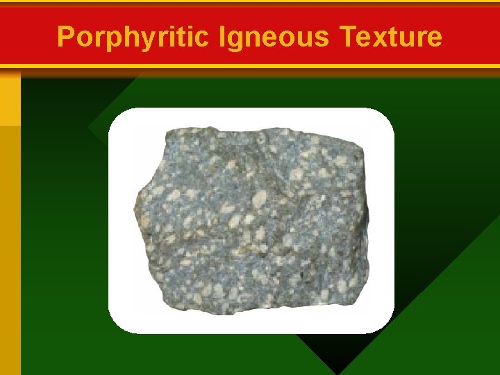 Porphyritic Igneous Texture 