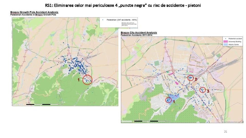 RS 1: Eliminarea celor mai periculoase 4 „puncte negre” cu risc de accidente -