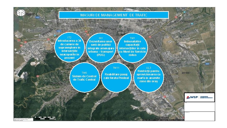 MASURI DE MANAGEMENT DE TRAFIC IT 2 Introducerea a 34 de camere de supraveghere