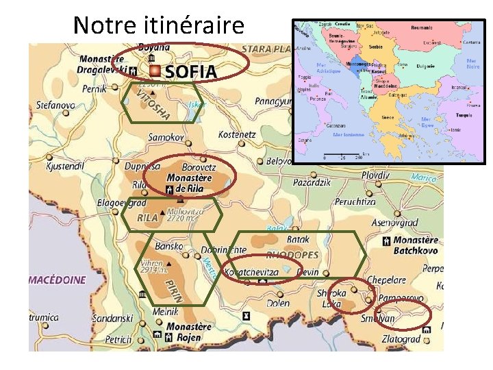 Notre itinéraire 