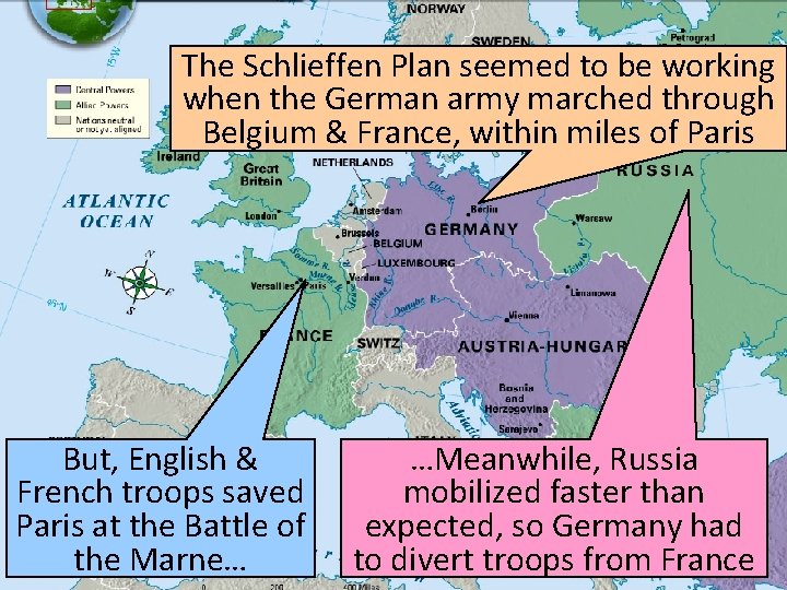 The Schlieffen Plan seemed to be working when the German army marched through Belgium