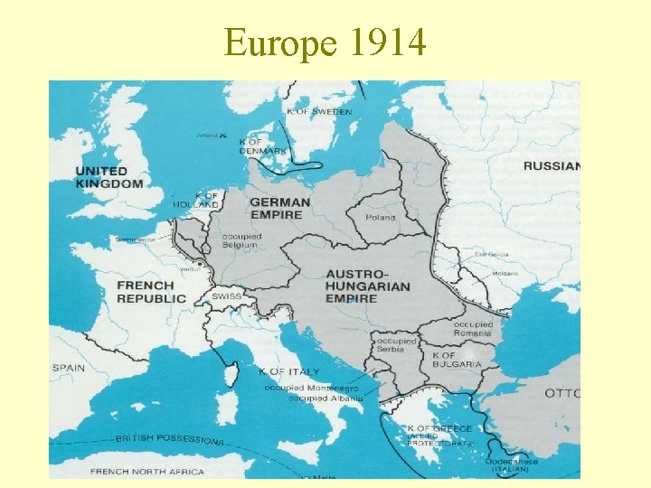 Europe 1914 