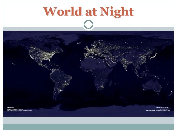 World at Night 