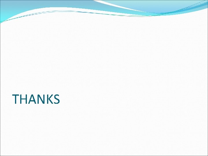 THANKS THANKS