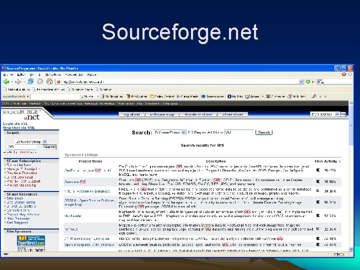 Sourceforge. net 