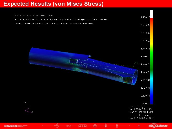 Expected Results (von Mises Stress) 6 