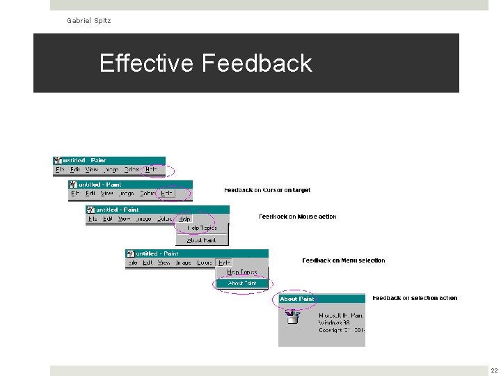 Gabriel Spitz Effective Feedback 22 